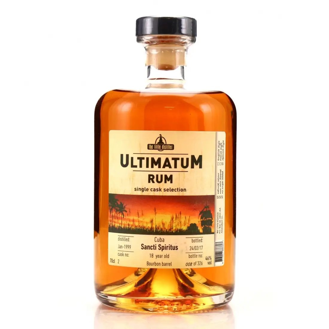 The Little Distiller Sancti Spiritus Ultimatum Rum 1999