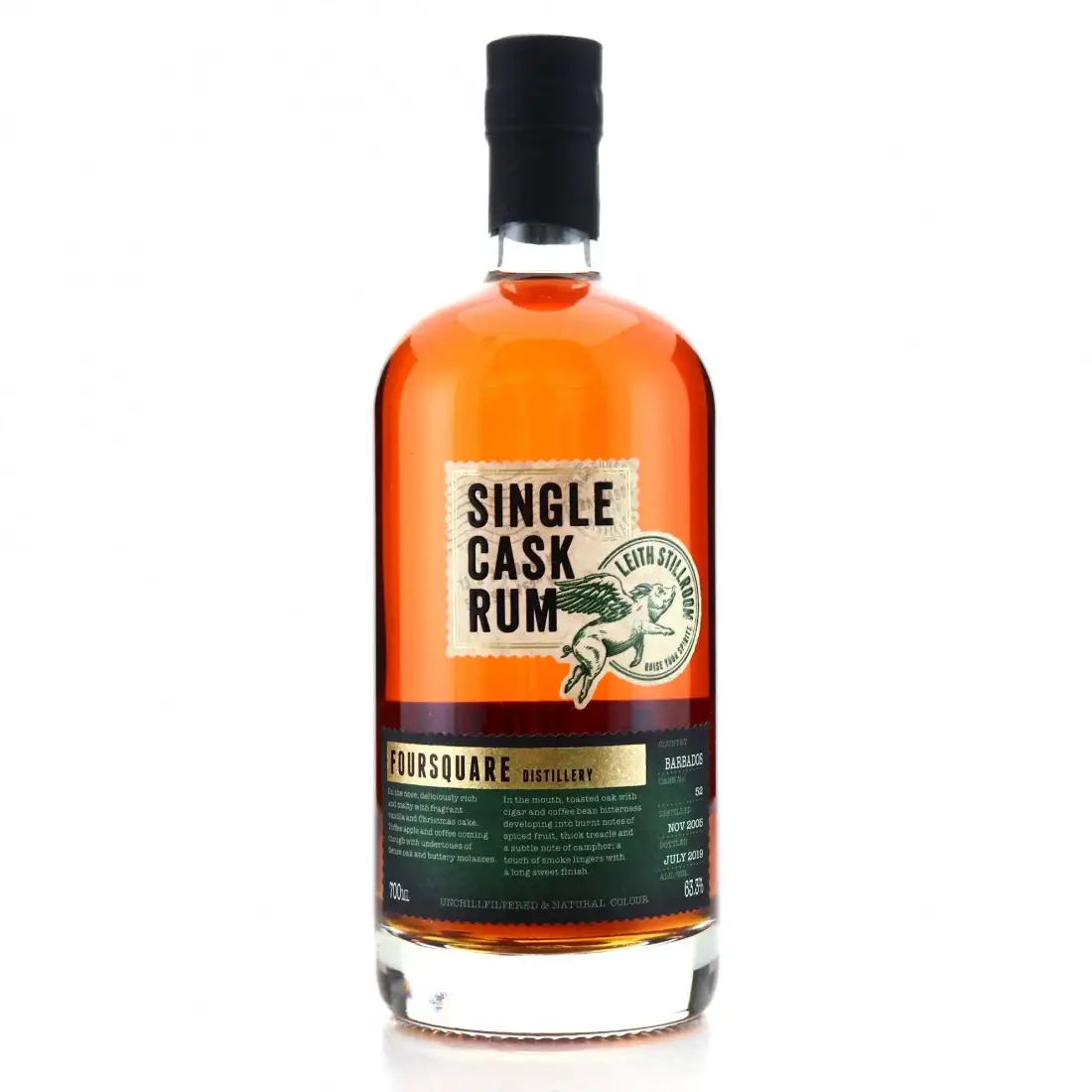 Gleann Mor Spirits Company Foursquare Leith Stillroom Single Cask Rum 2005