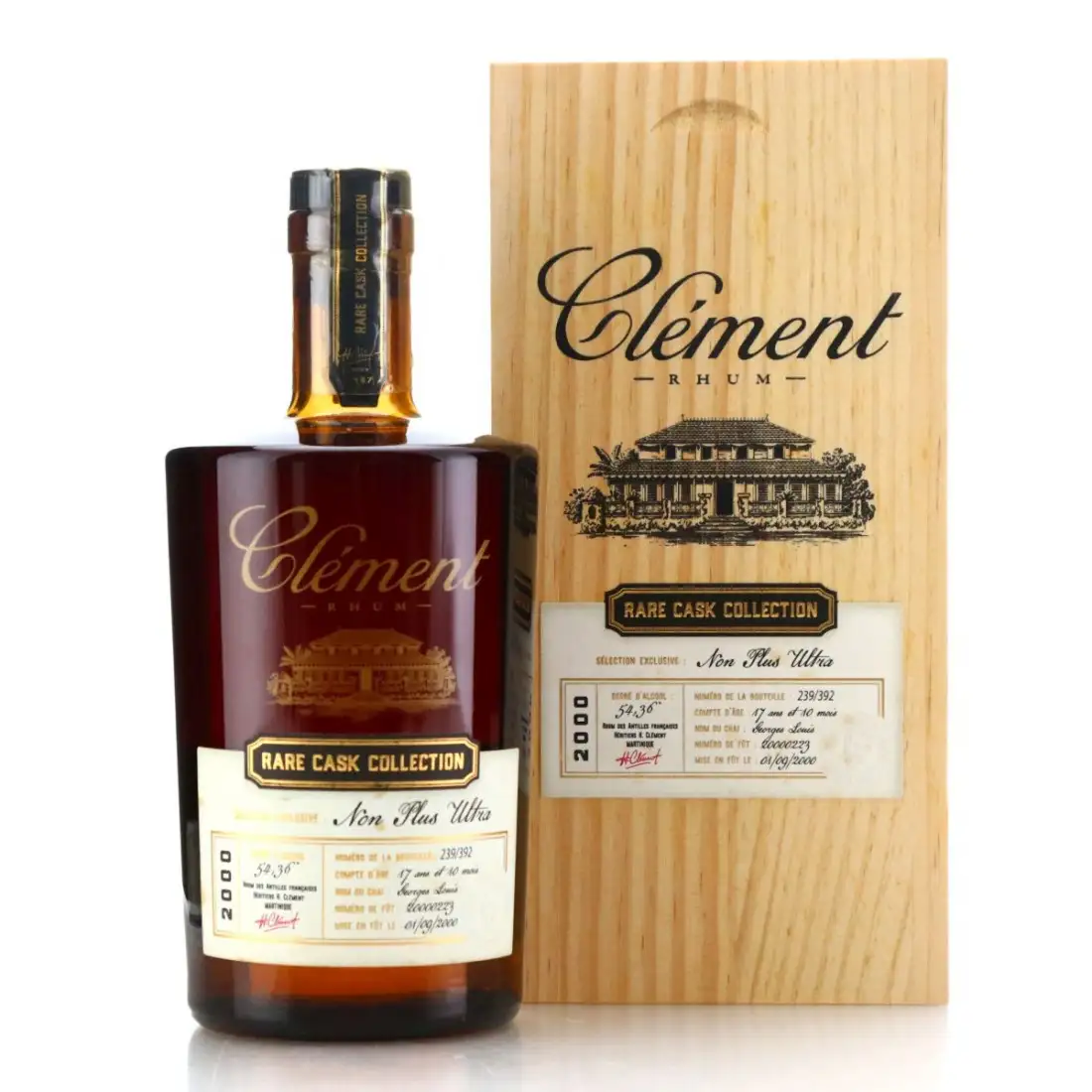 Clément Rare Cask Collection Non Plus Ultra 2000