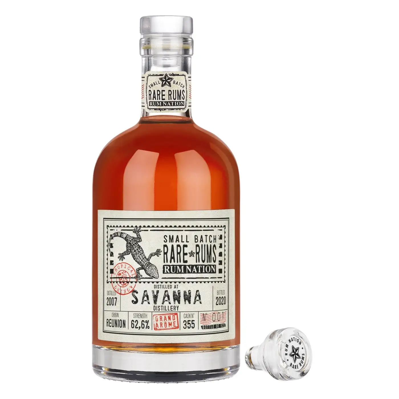 Rum Nation Savanna Small Batch Rare Rums Grand Arôme 2007