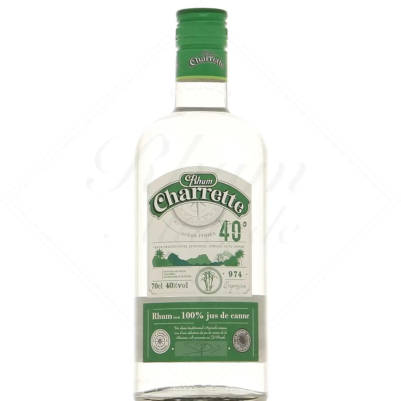 Charrette Rhum Traditionell Blanc