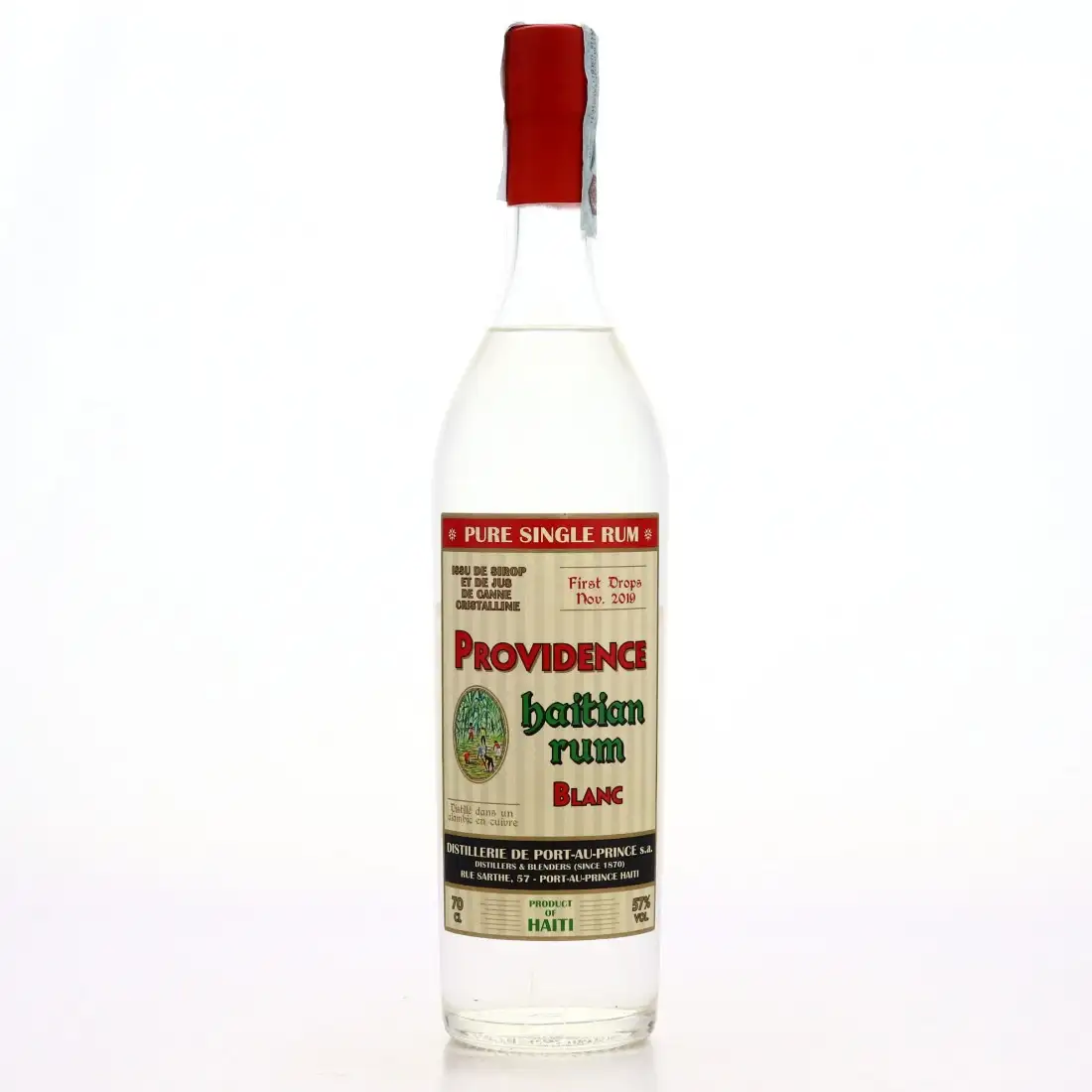 Velier Providence Haitian Rum Blanc „First drops“ 2019