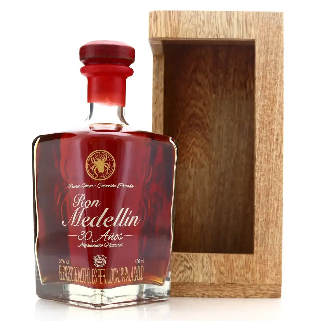 Licores de Antioquia Ron Medellín Colección Privada 30 años (Edición 2)