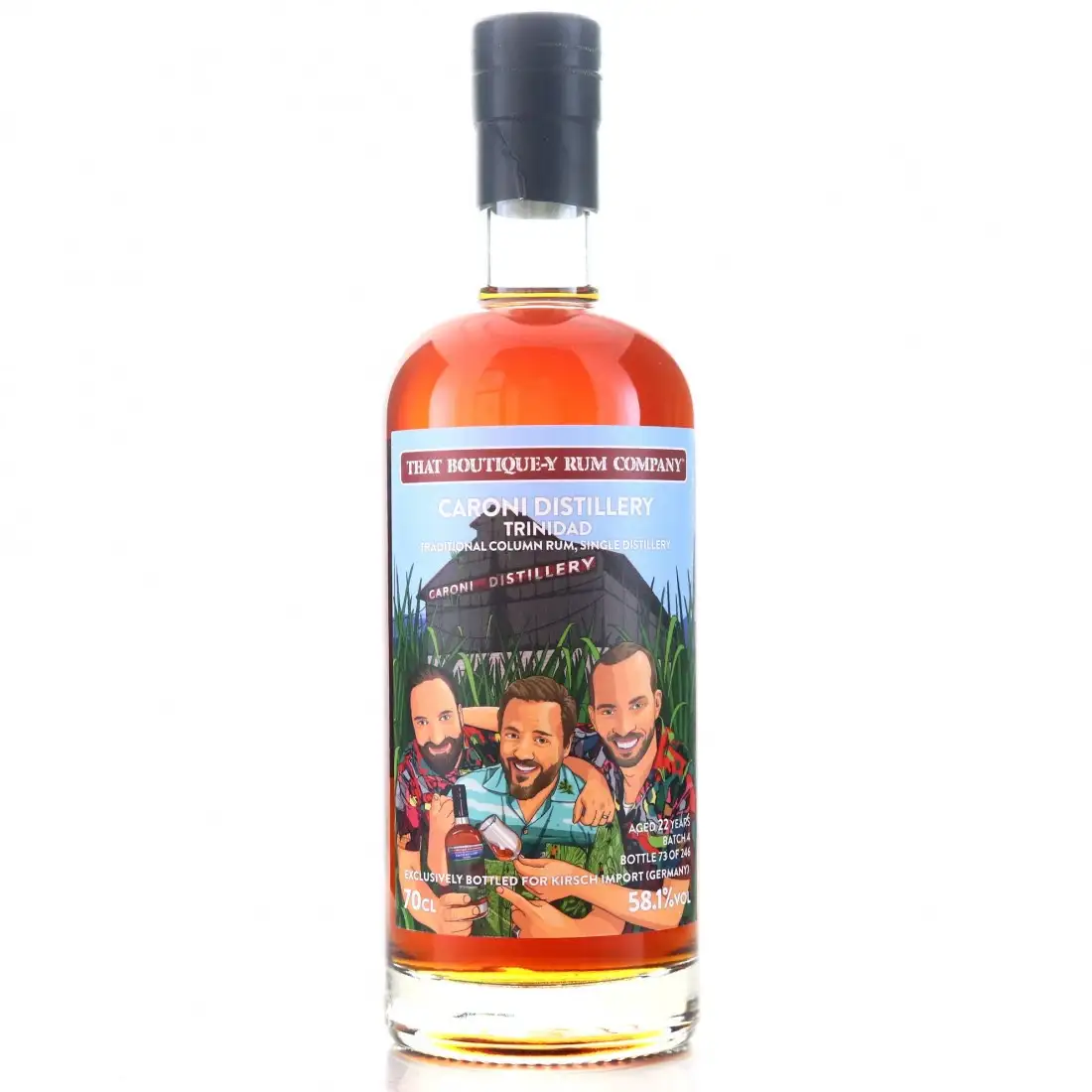 TBRC Caroni Bottled for Kirsch Whisky 1998