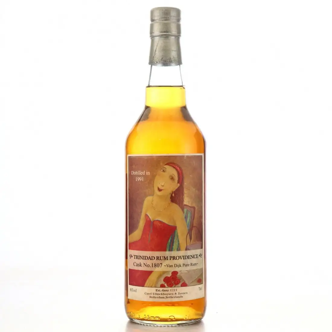 Carel Ellinckhuysen and Zoonen Caroni Trinidad Rum Providence 1991