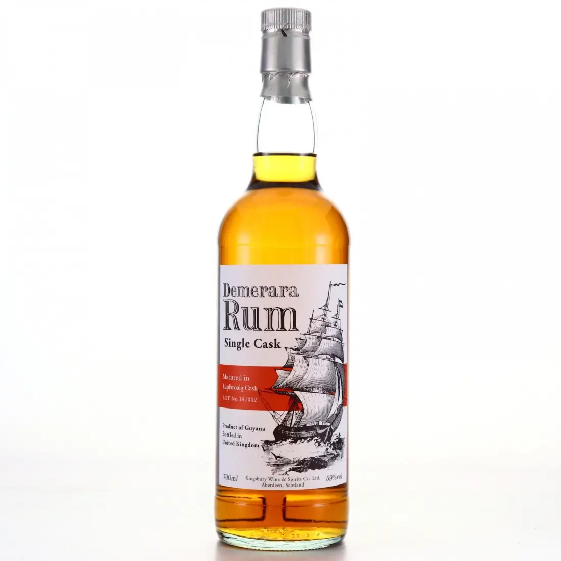 Kingsbury Diamond Demerara Rum Single Cask (Laphroaig Cask)