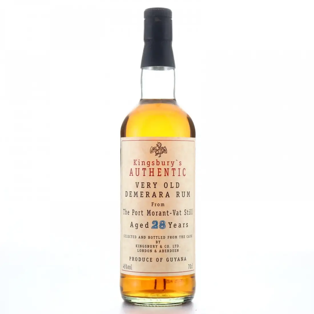 Kingsbury Port Mourant Very Old Demerara Rum