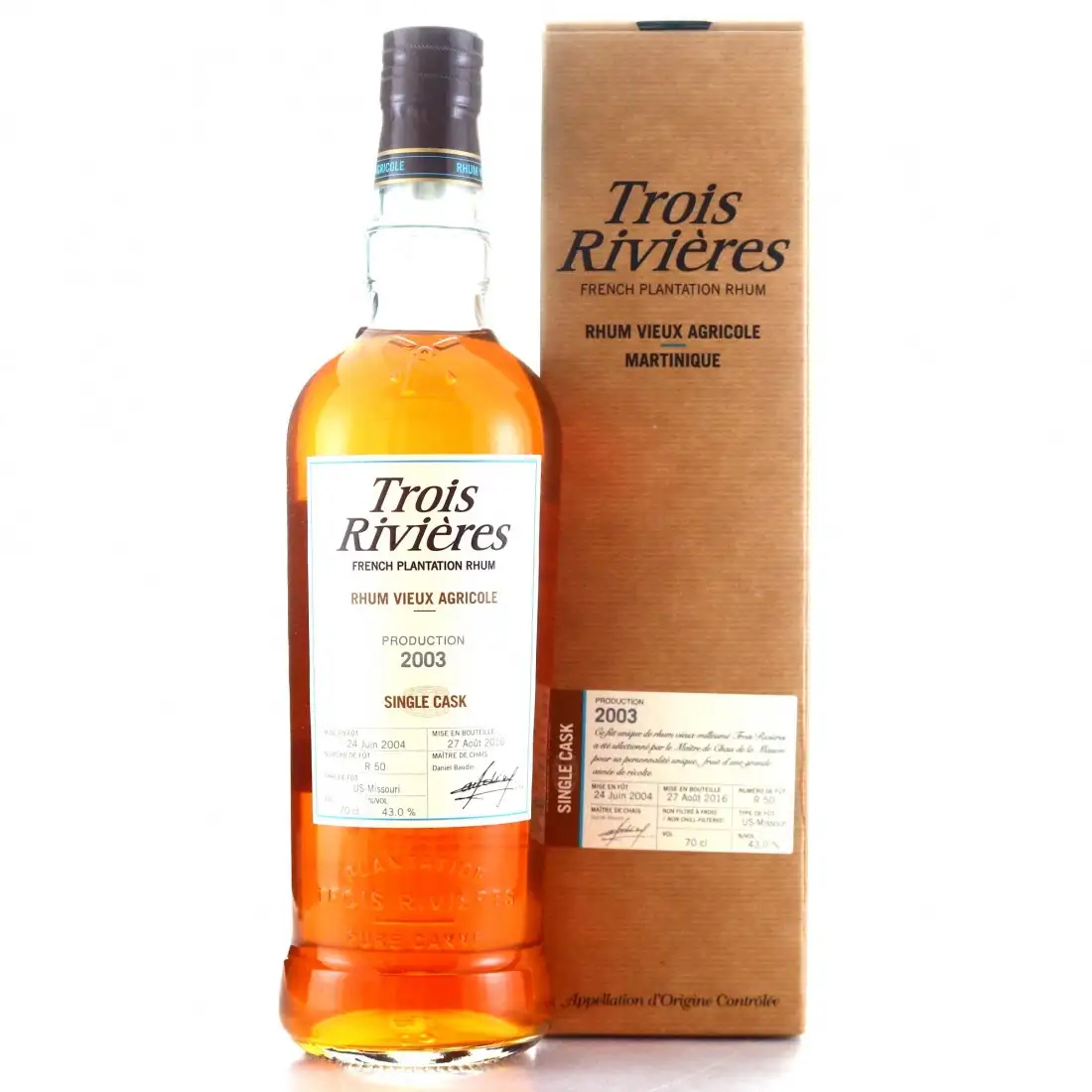 Trois Rivières Single Cask 2003