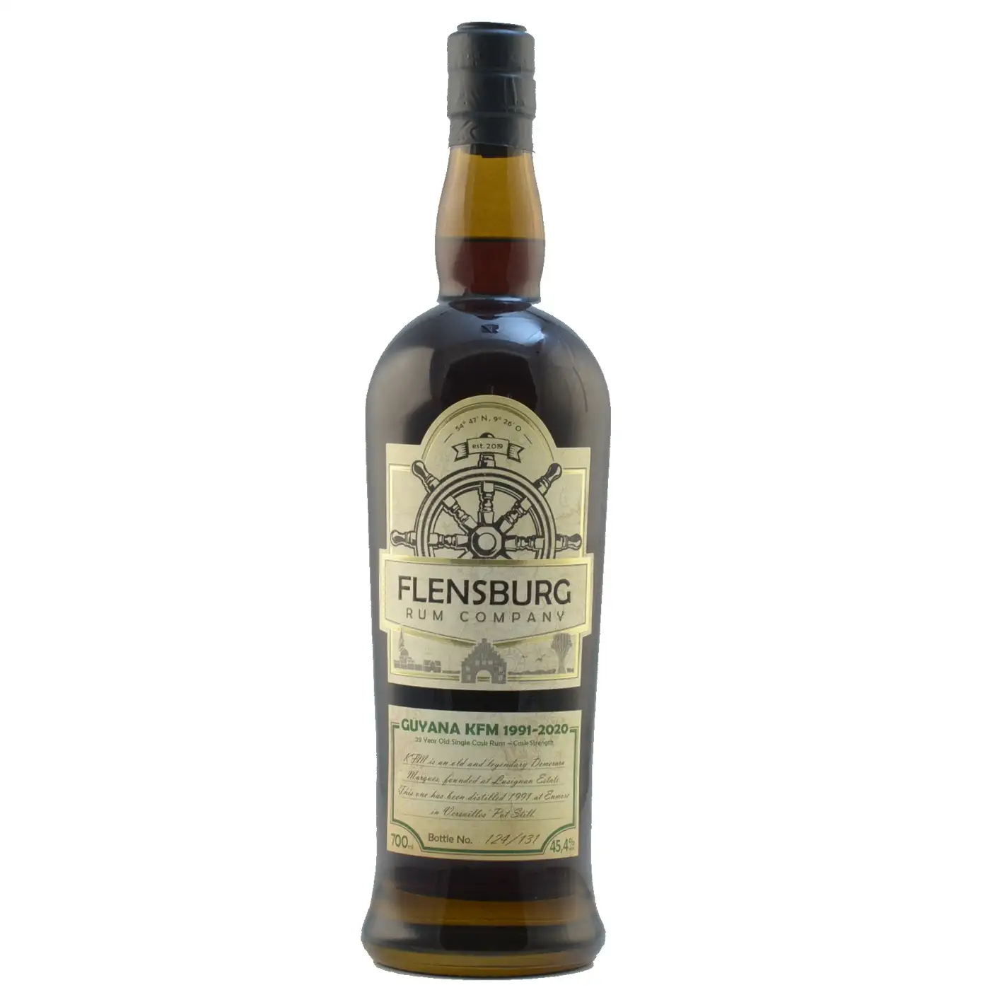 Enmore Flensburg Rum Company Guyana (Kirsch Whisky) KFM 1991
