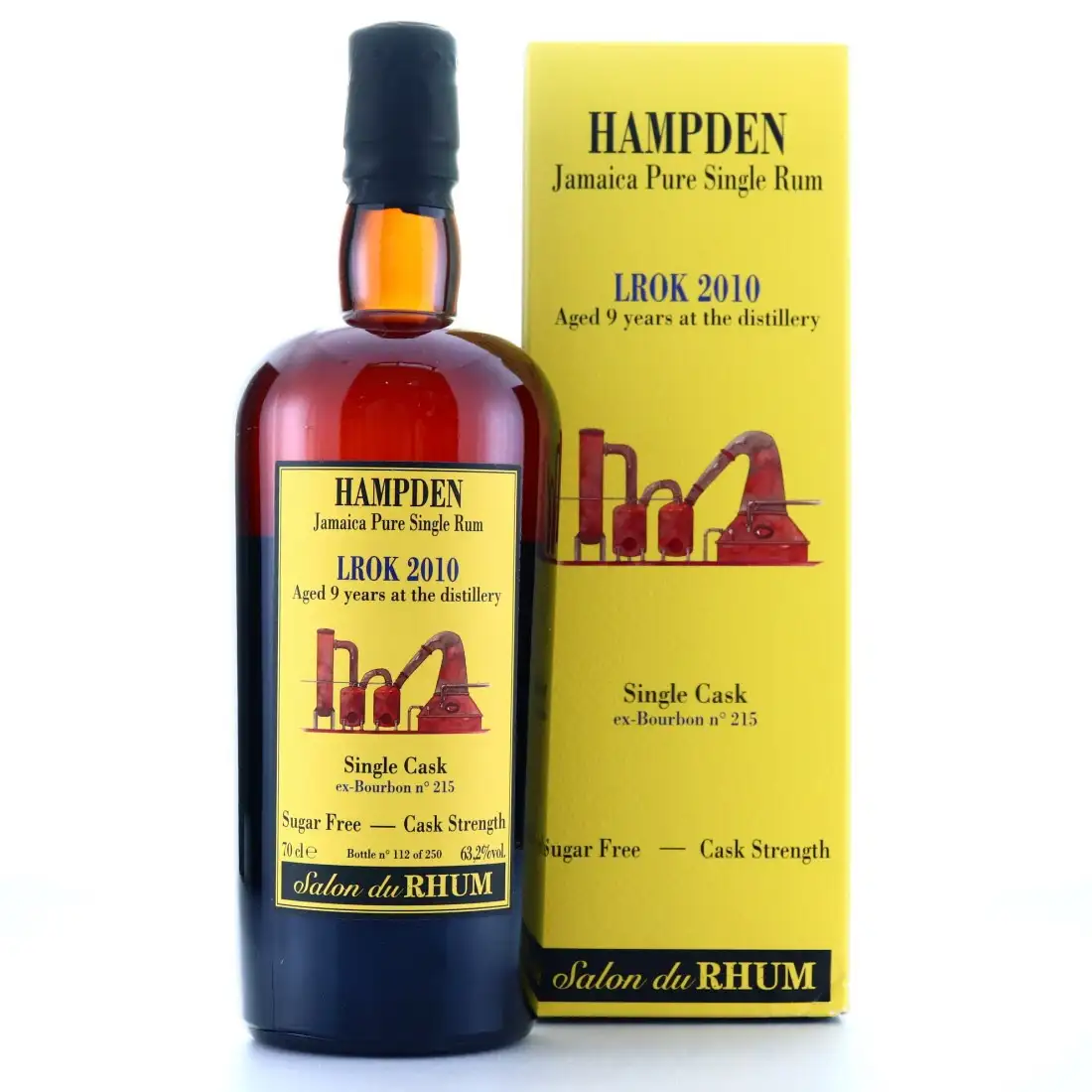 Habitation Velier Hampden Single Cask Salon du Rhum LROK 2010