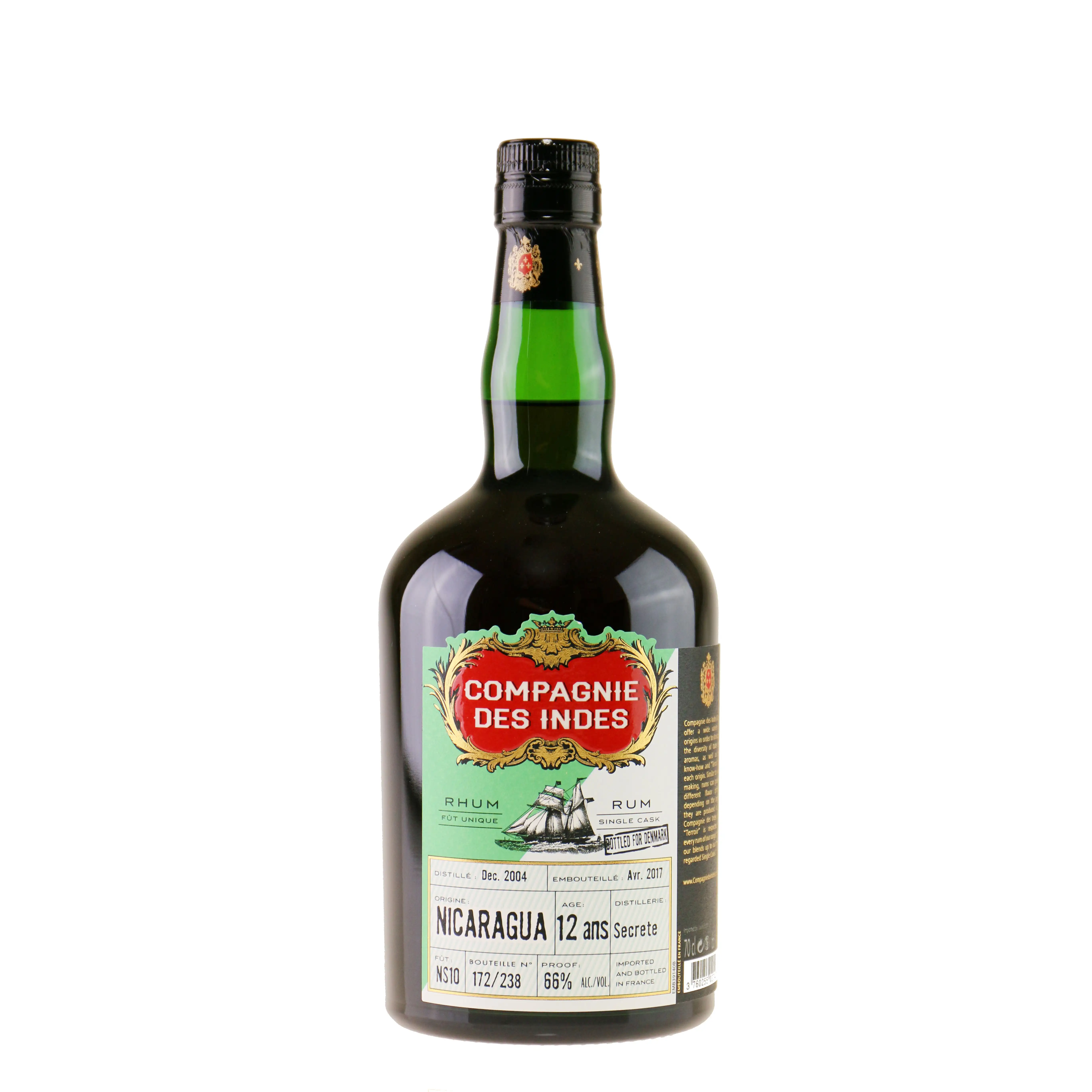 CDI Secrete Nicaragua (Bottled for Denmark) 2004