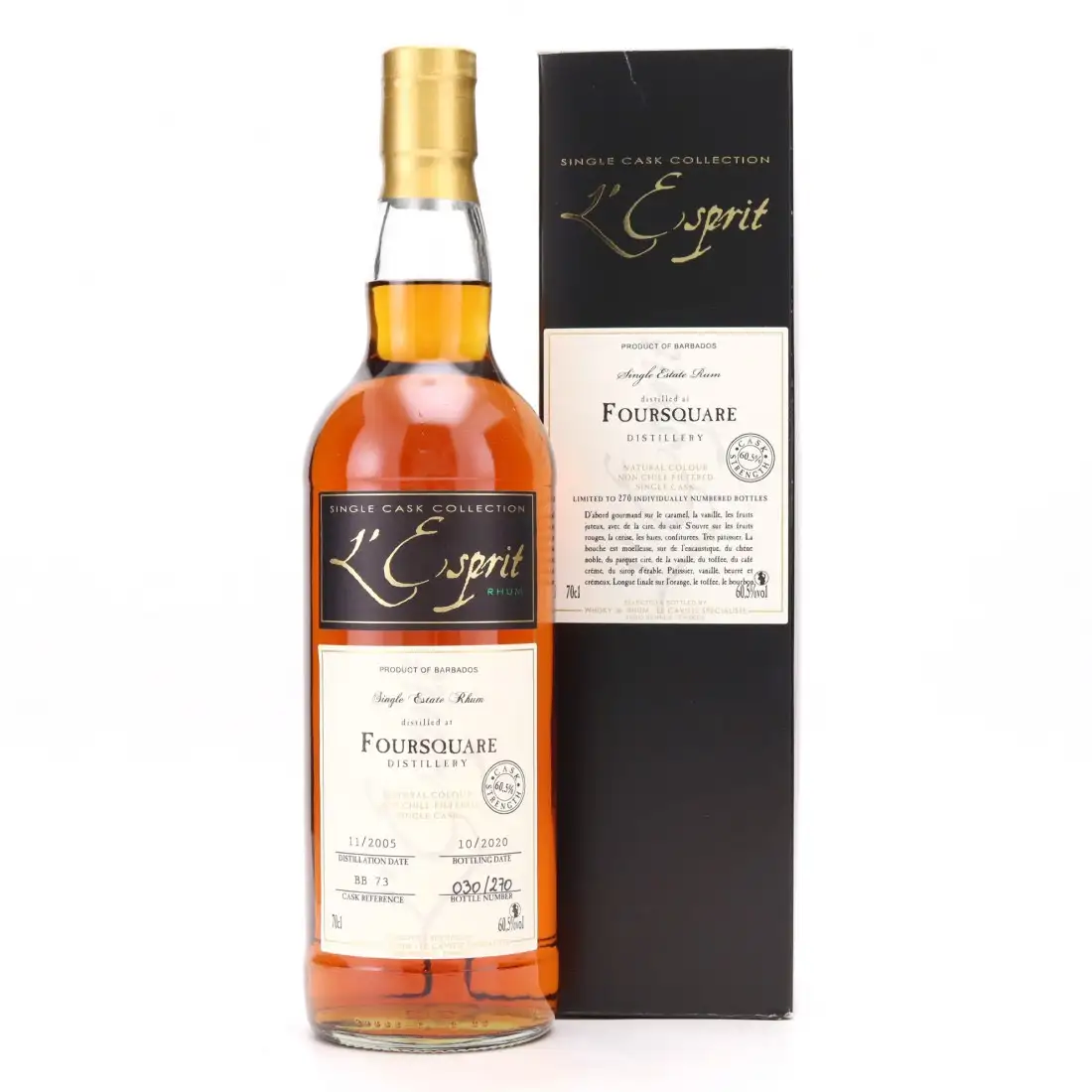 Whisky & Rhum Foursquare L‘Esprit 2005