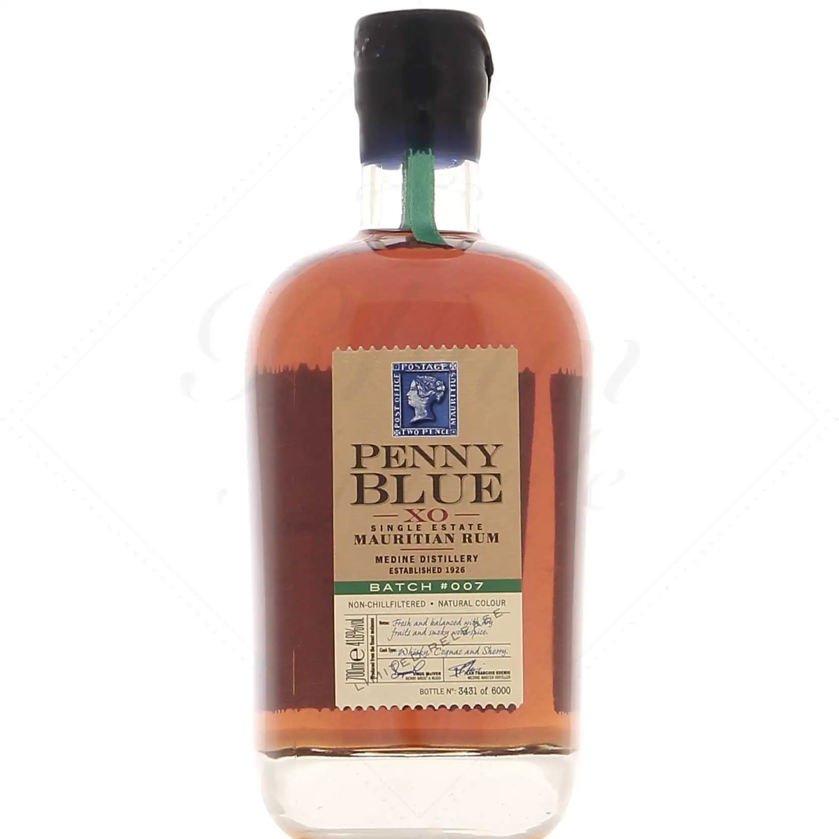 Medine Estate Penny Blue XO