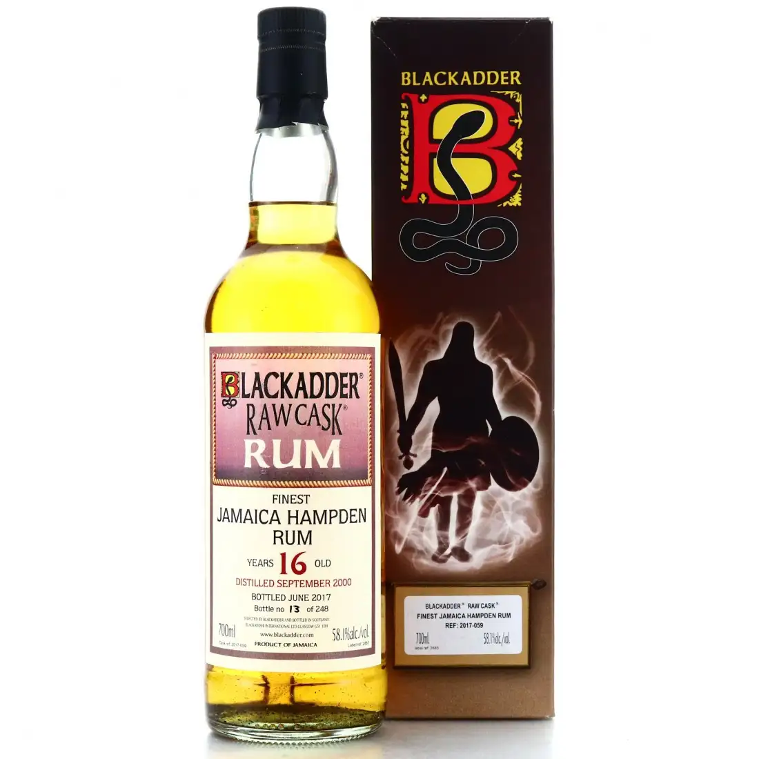 Blackadder Hampden Raw Cask 2000