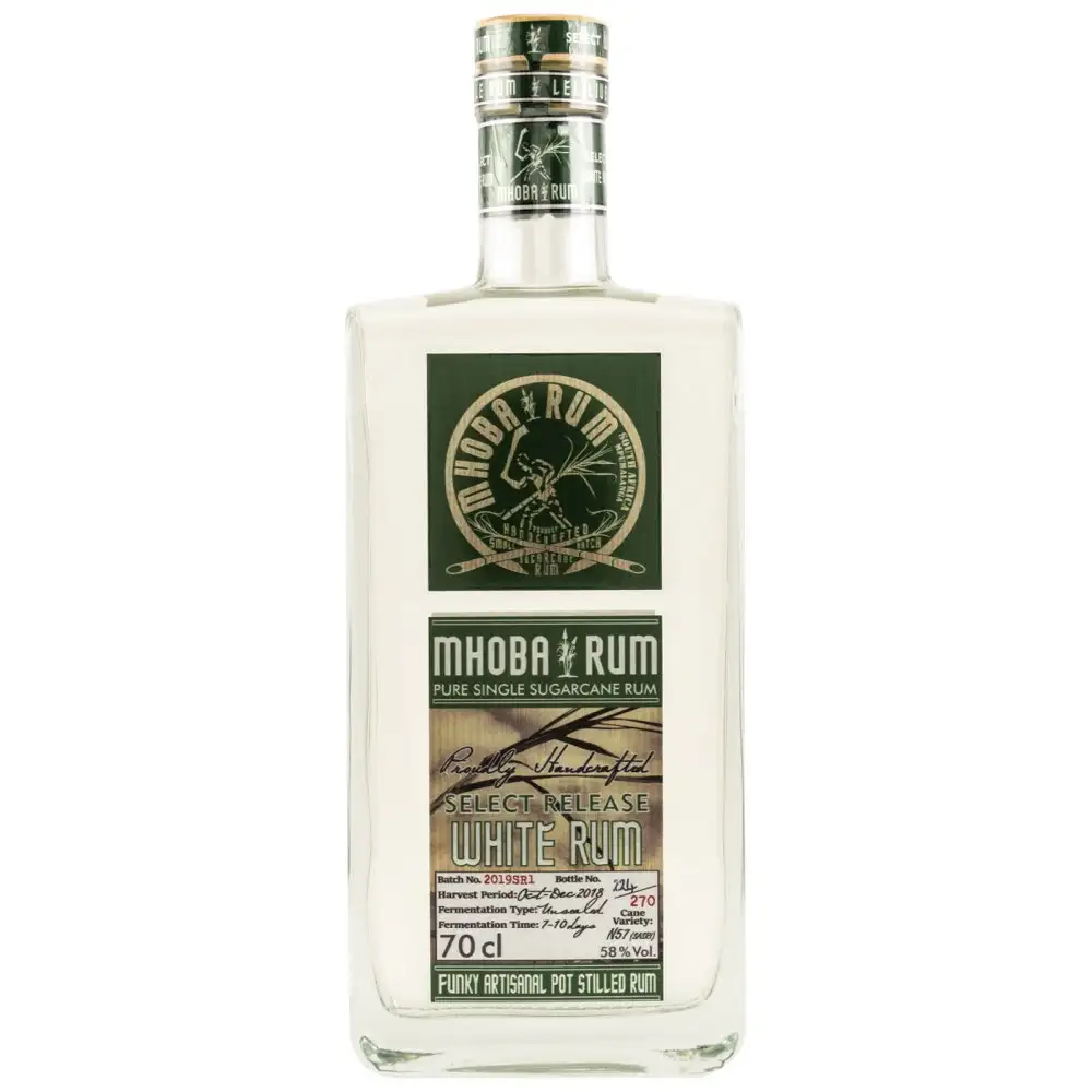 MHOBA Select Release White Rum 2019