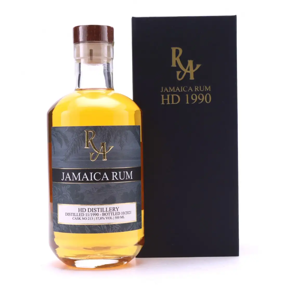 Hampden RA Jamaica Rum (HD Distillery) C<>H 1990