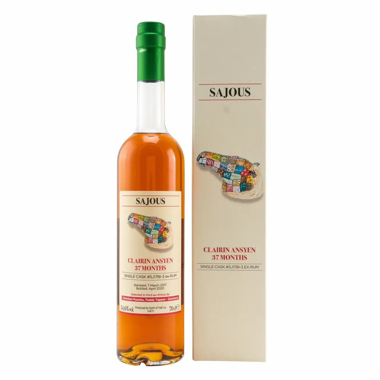 Velier Chelo Clairin Ansyen Sajous (Bielle Cask) 2017
