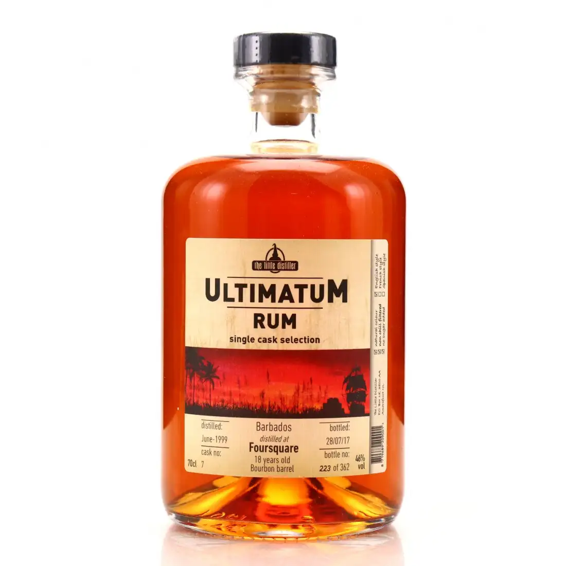 The Little Distiller Foursquare Ultimatum Rum 1999