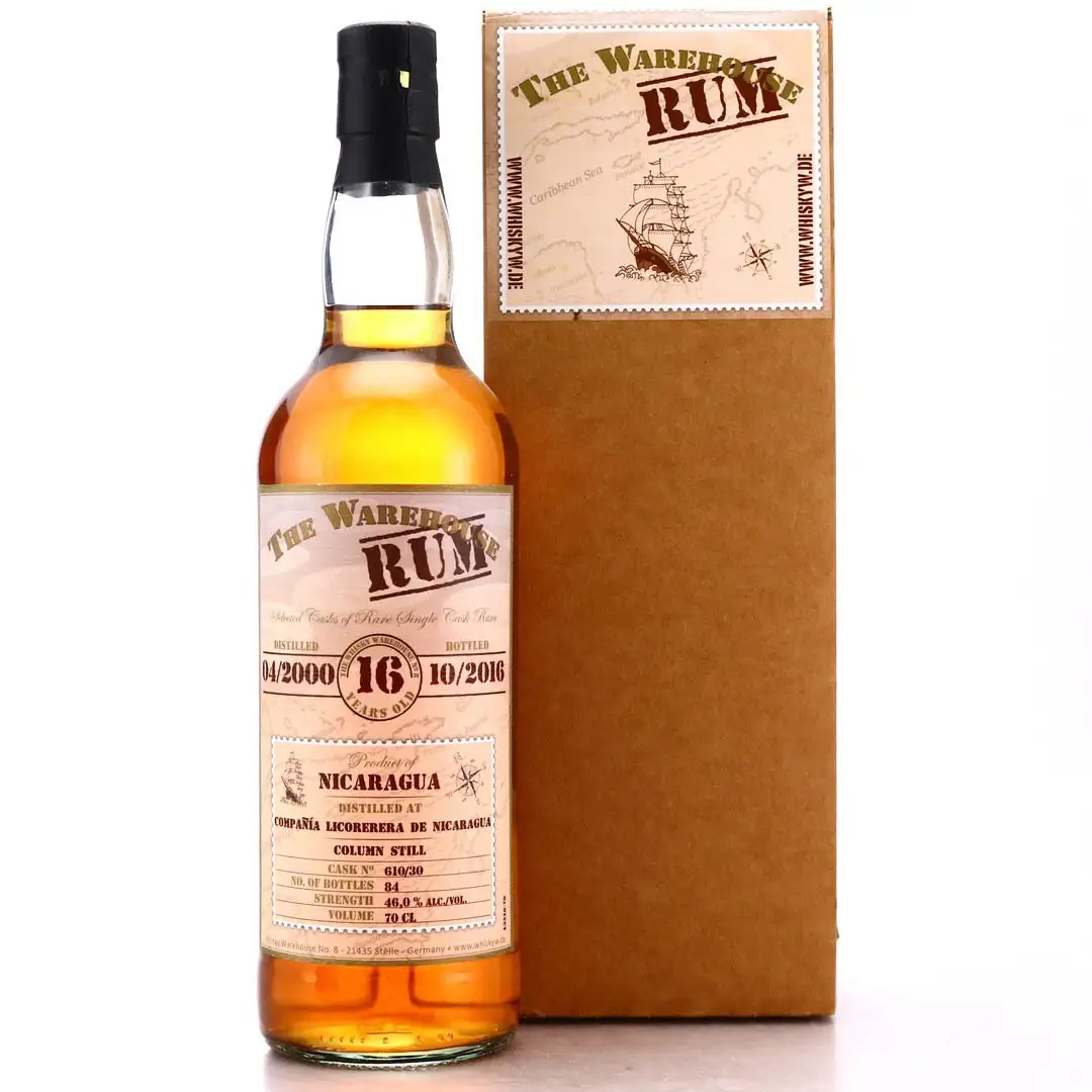 The Warehouse Rum Nicaragua 2000