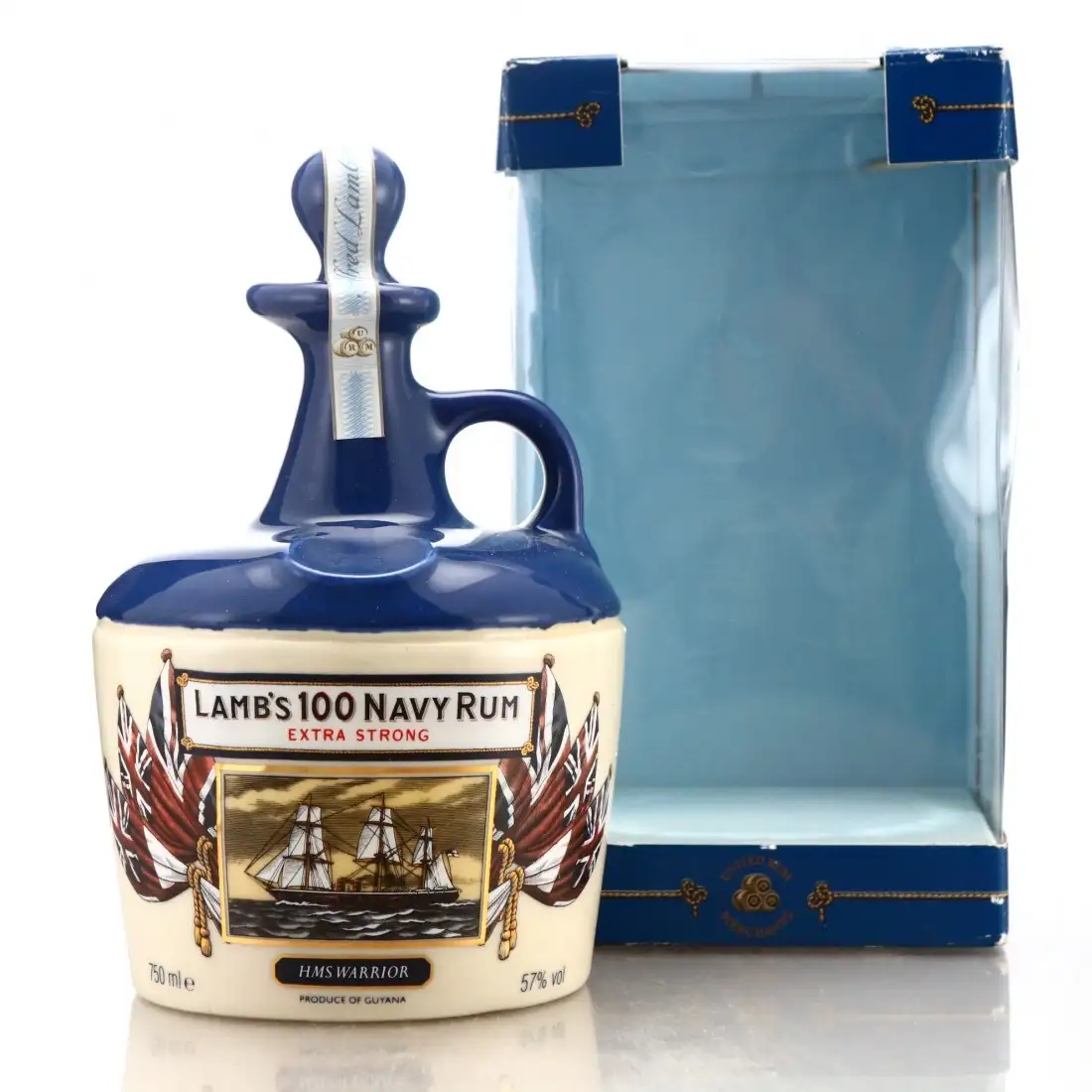 Alfred Lamb‘s Lamb‘s Lamb's 100 Navy Rum HMS Warrior
