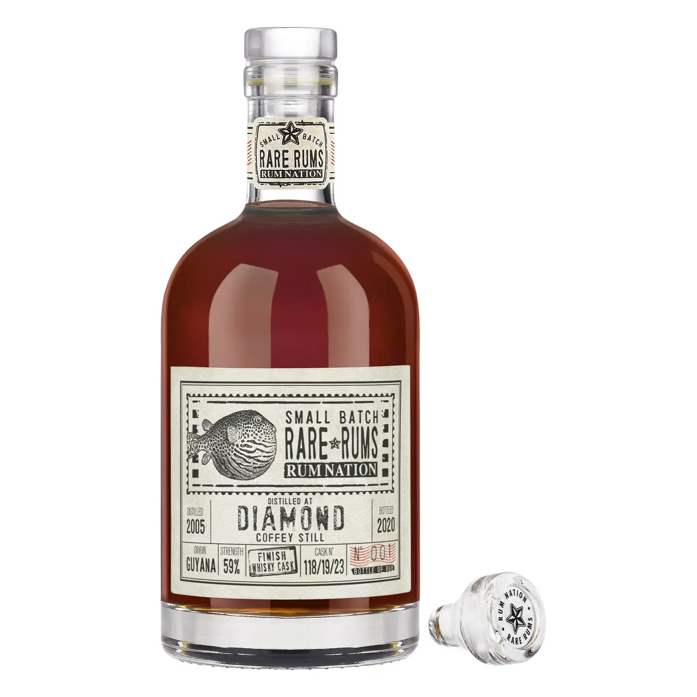 Rum Nation Diamond Small Batch Rare Rums SV 2005