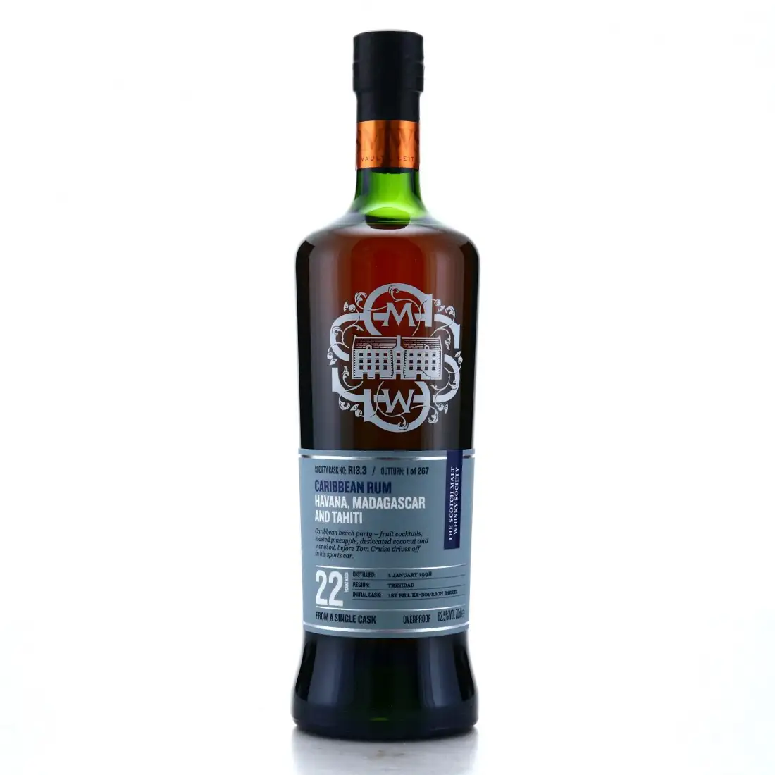 SMWS Caroni R13.3 Havana, Madagascar and Tahiti 1998