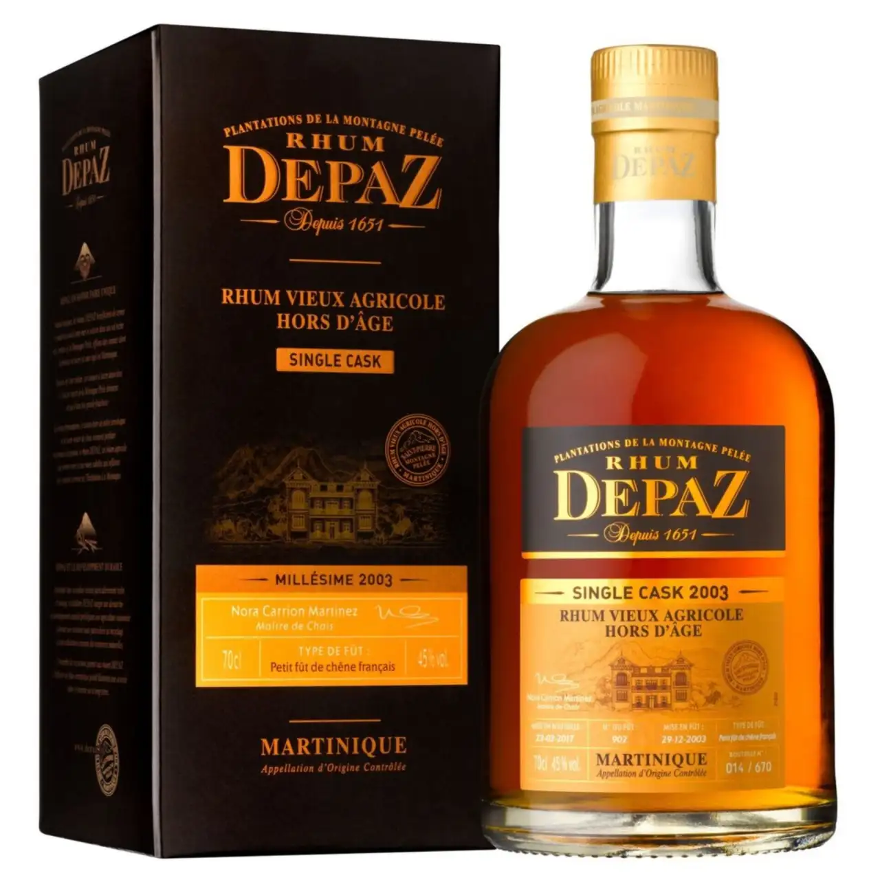 Depaz Single Cask 2003