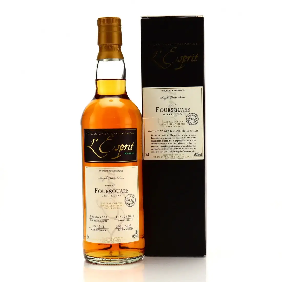 Whisky & Rhum Foursquare L‘Esprit 2007