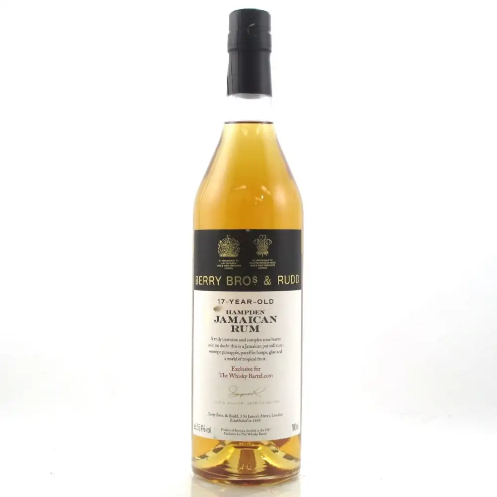 Berry Bros & Rudd Hampden Jamaican Rum (The Whisky Barrel) 2000