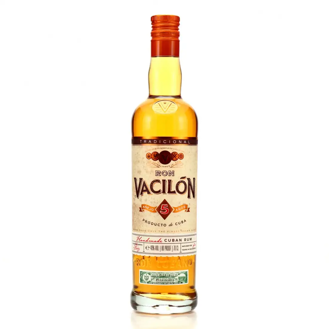 Destilería Heriberto Duquesne Vacilon Añejo 5 Años