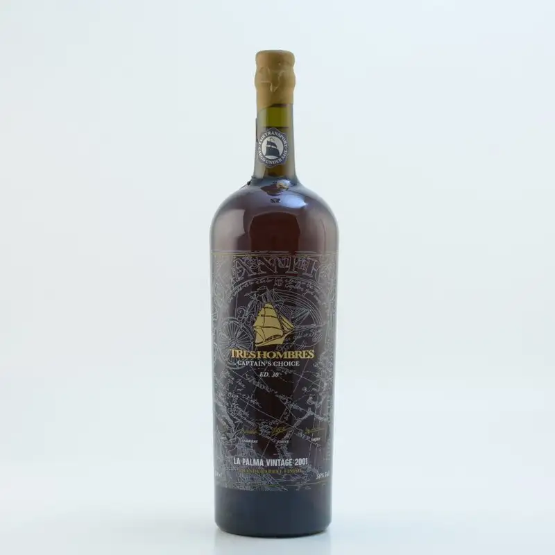 Tres Hombres Ron Aldea Ed. 30 La Palma Vintage 2001