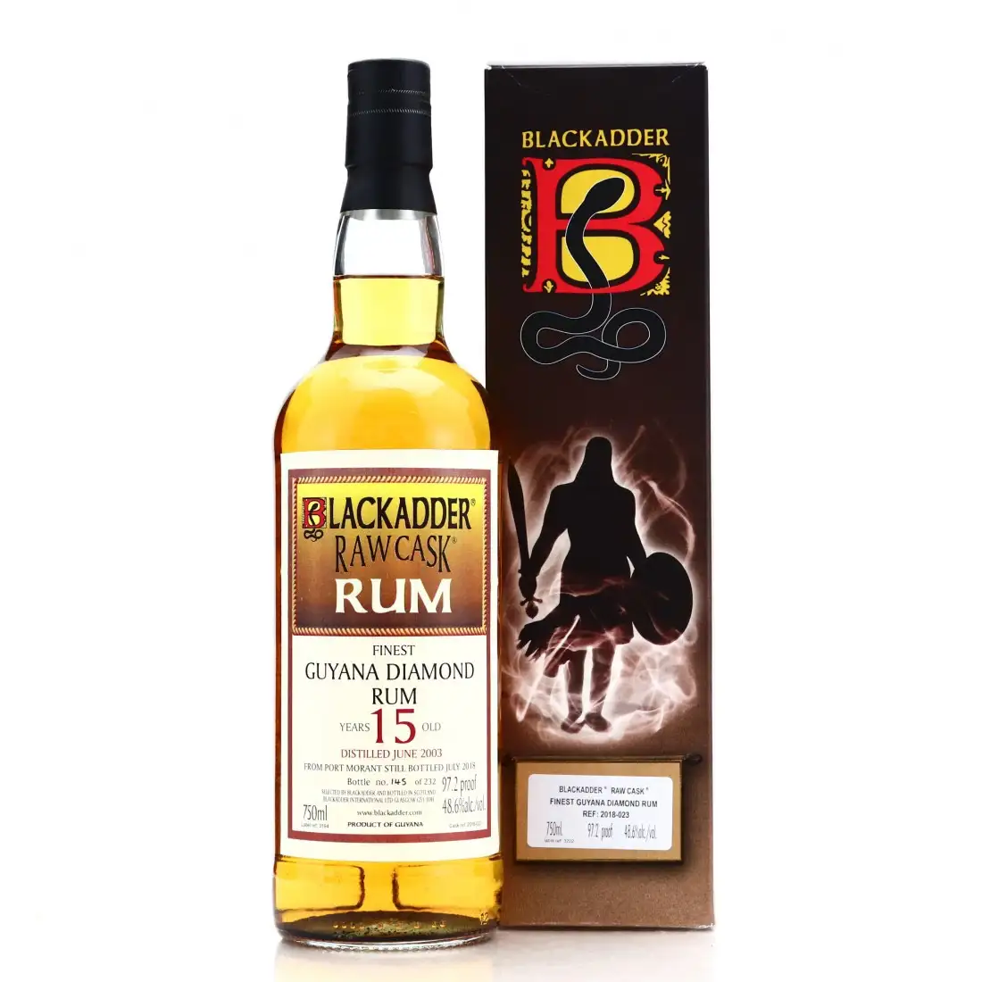 Blackadder Diamond Raw Cask Finest Guyana Diamond 2003
