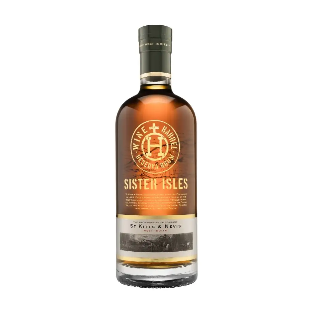 The Haciendas Rhum Company Sister Isles Wine Barrel Reserva Rhum