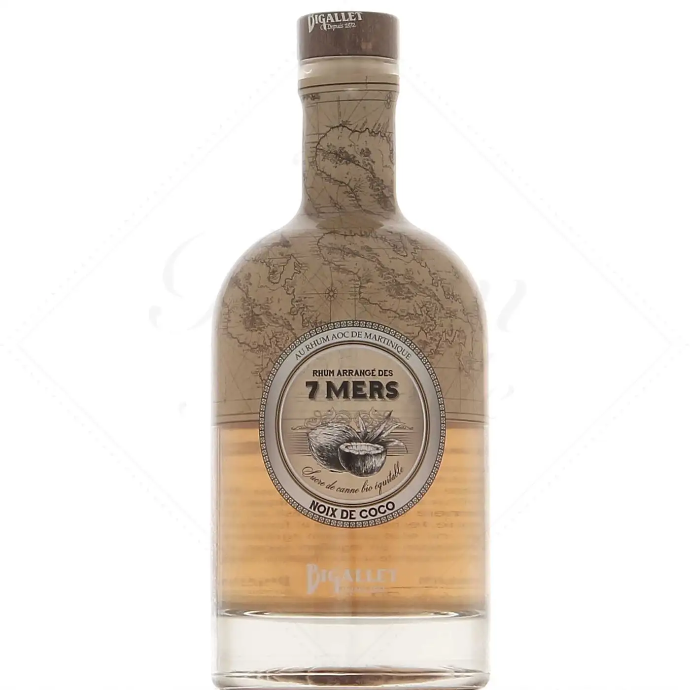 Bigallet Rhum arrangé des 7 mers Coco