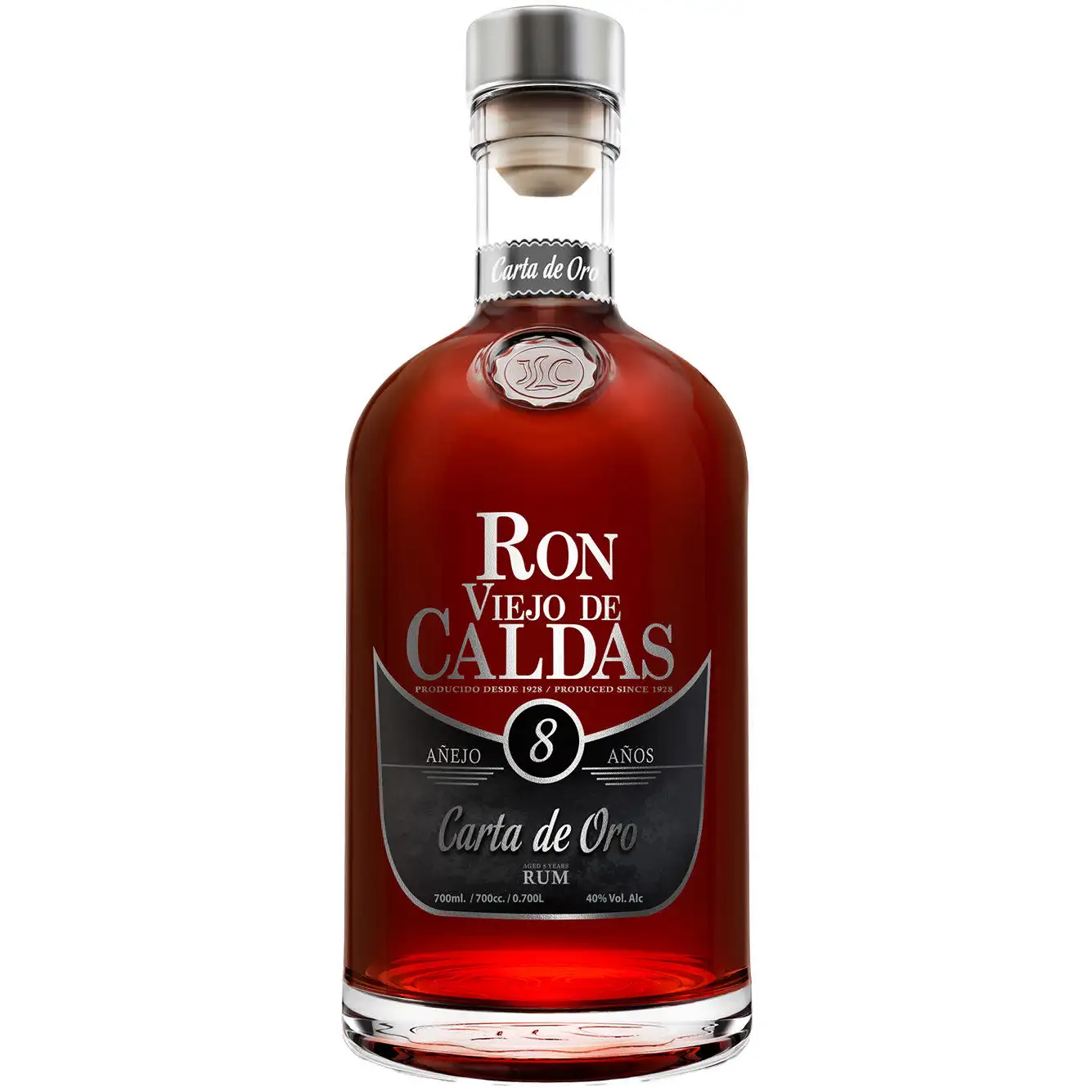 Industria Licorera de Caldas Ron Viejo de Caldas Carta de Oro