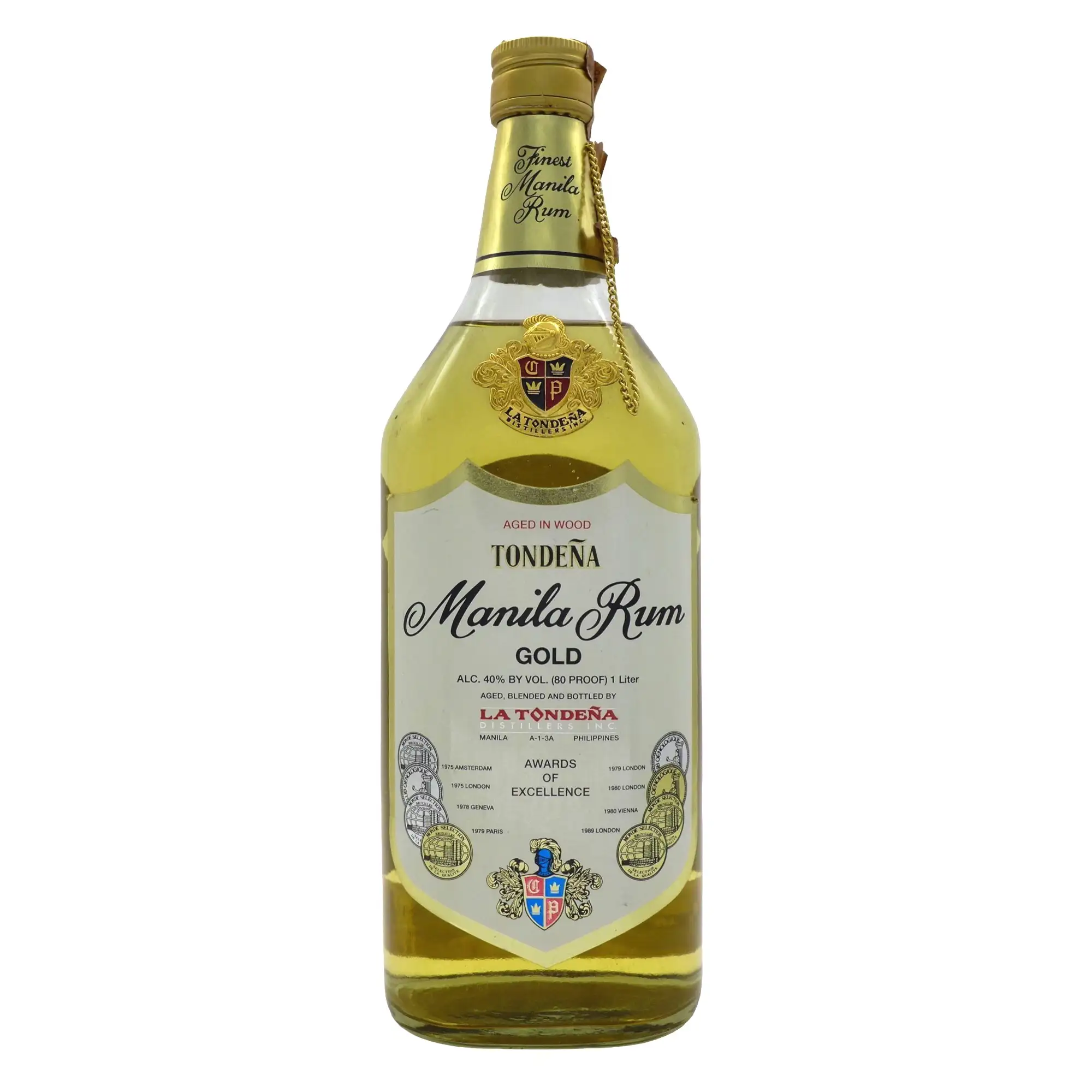 La Tondeña Distileria Bago Manila Rum Gold