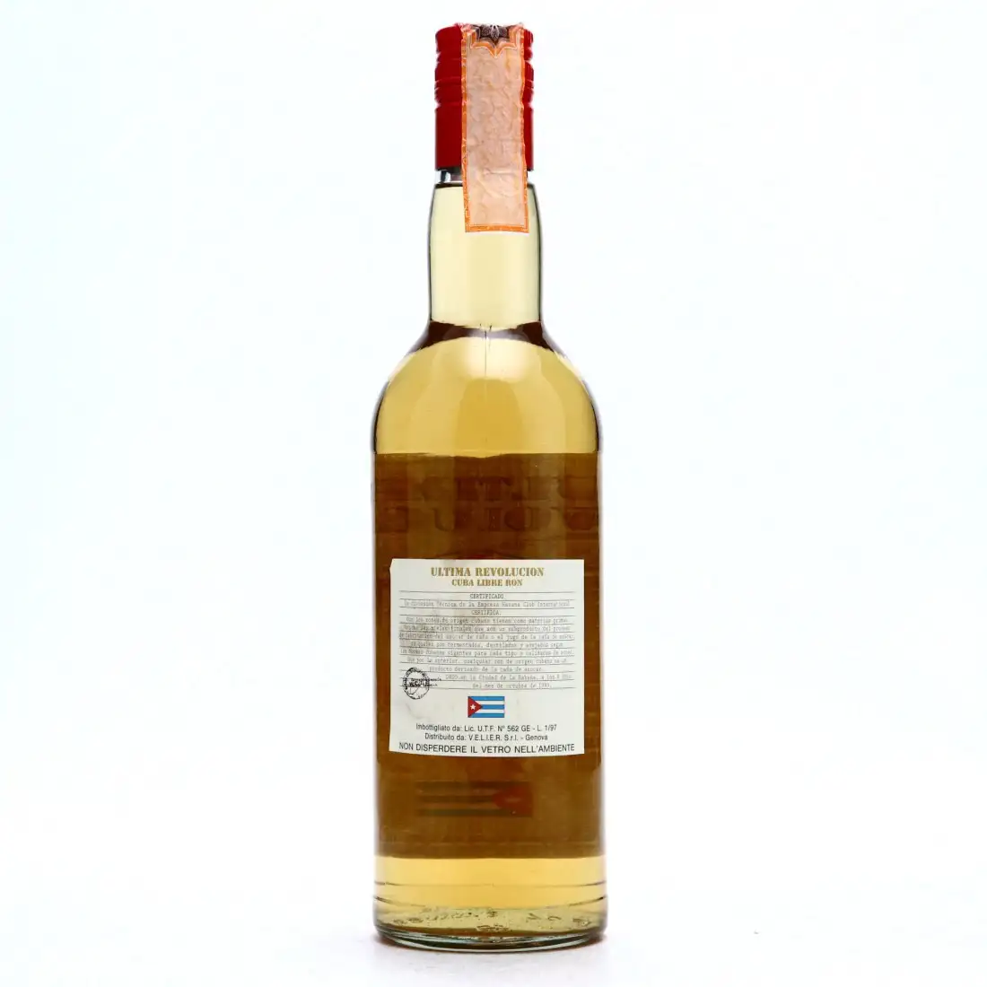Velier Havana Club Ultima Revolucion Cuba Libre Ron 1993