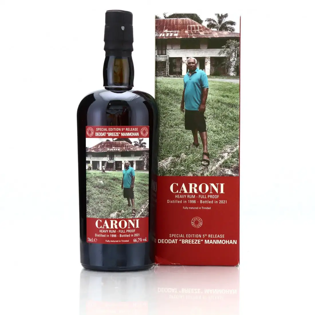 Velier Caroni 5th Employees Deodat „Breeze“ Manmohan HTR 1996