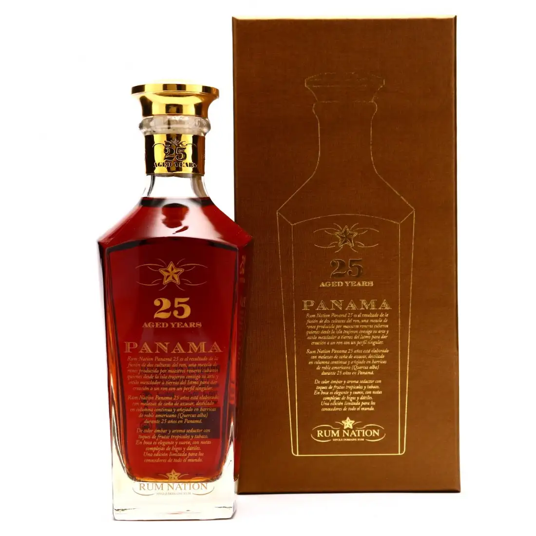 Rum Nation Panama Decanter 25 Years 1995