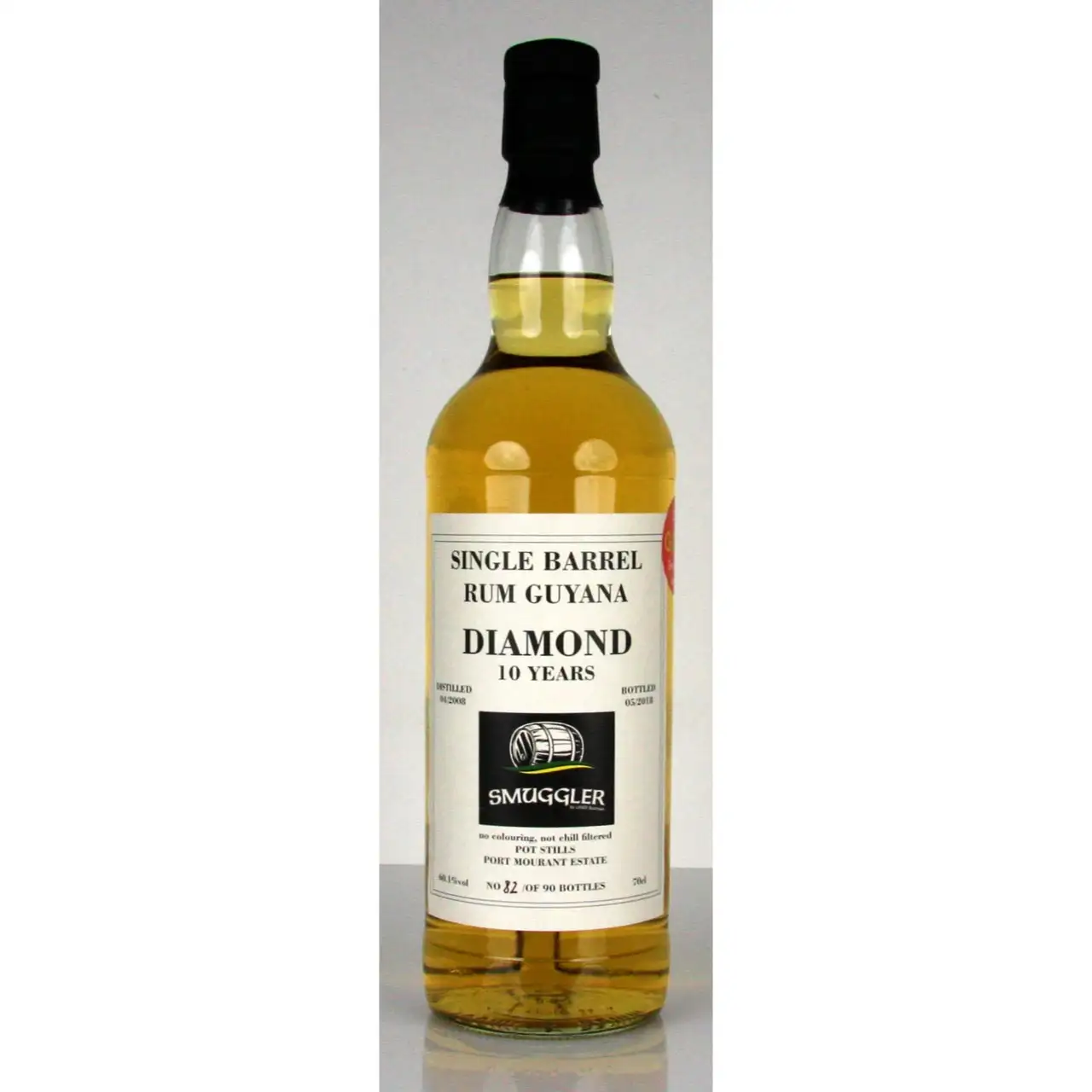 Smuggler Diamond Single Barrel Rum Guyana 2008
