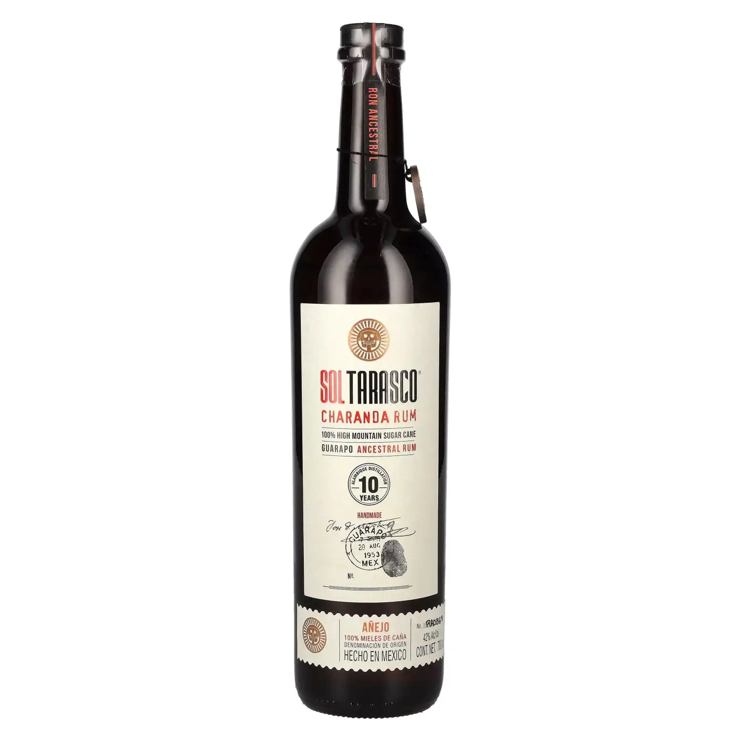 Comercializadora Pame S.A. Sol Tarasco Charanda Rum