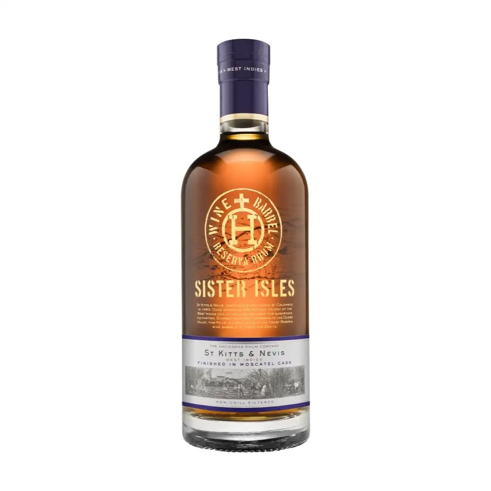 The Haciendas Rhum Company Sister Isles Dark Moscatel Rhum