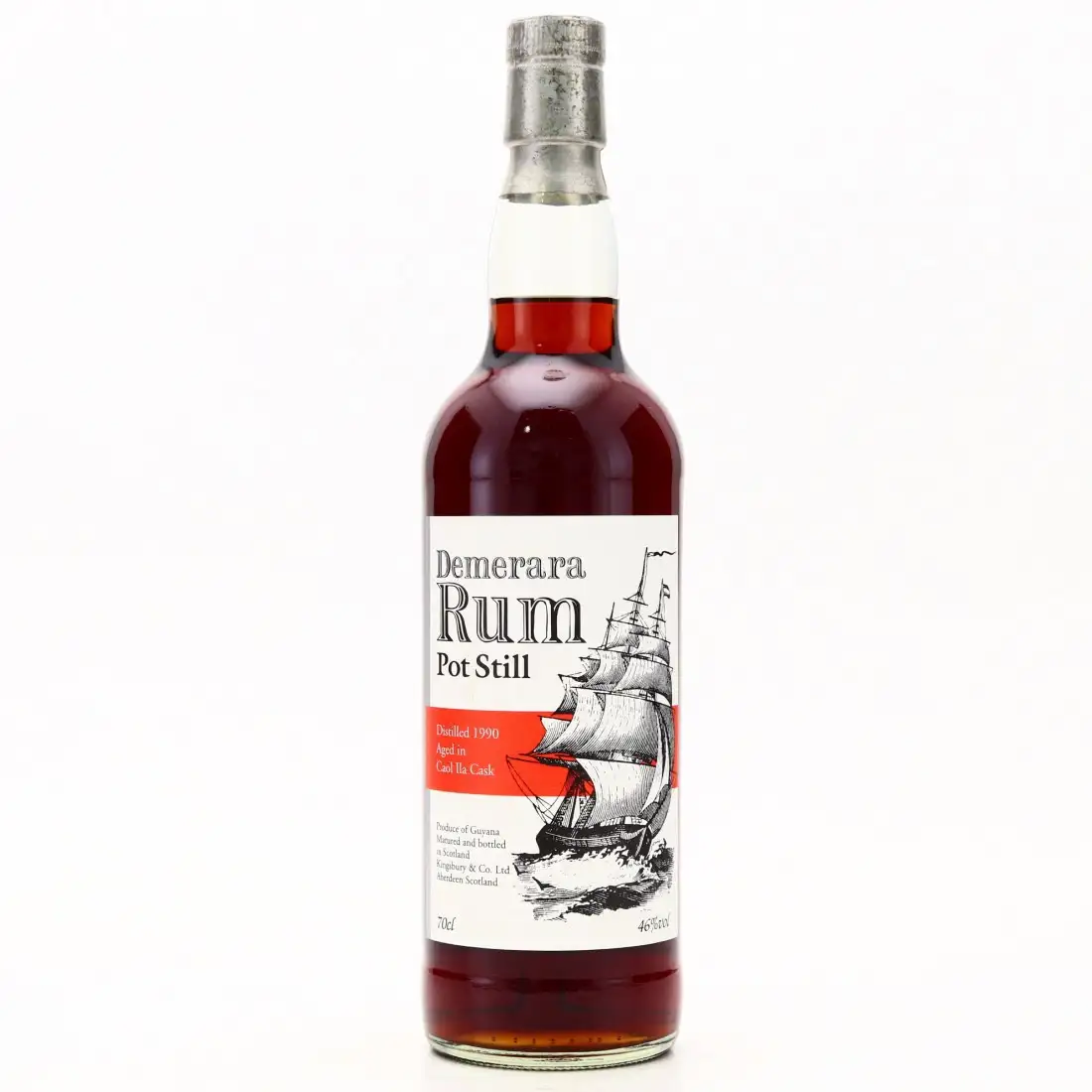 Kingsbury Diamond Demerara Rum Pot Still (Coal Ila Cask) 1990