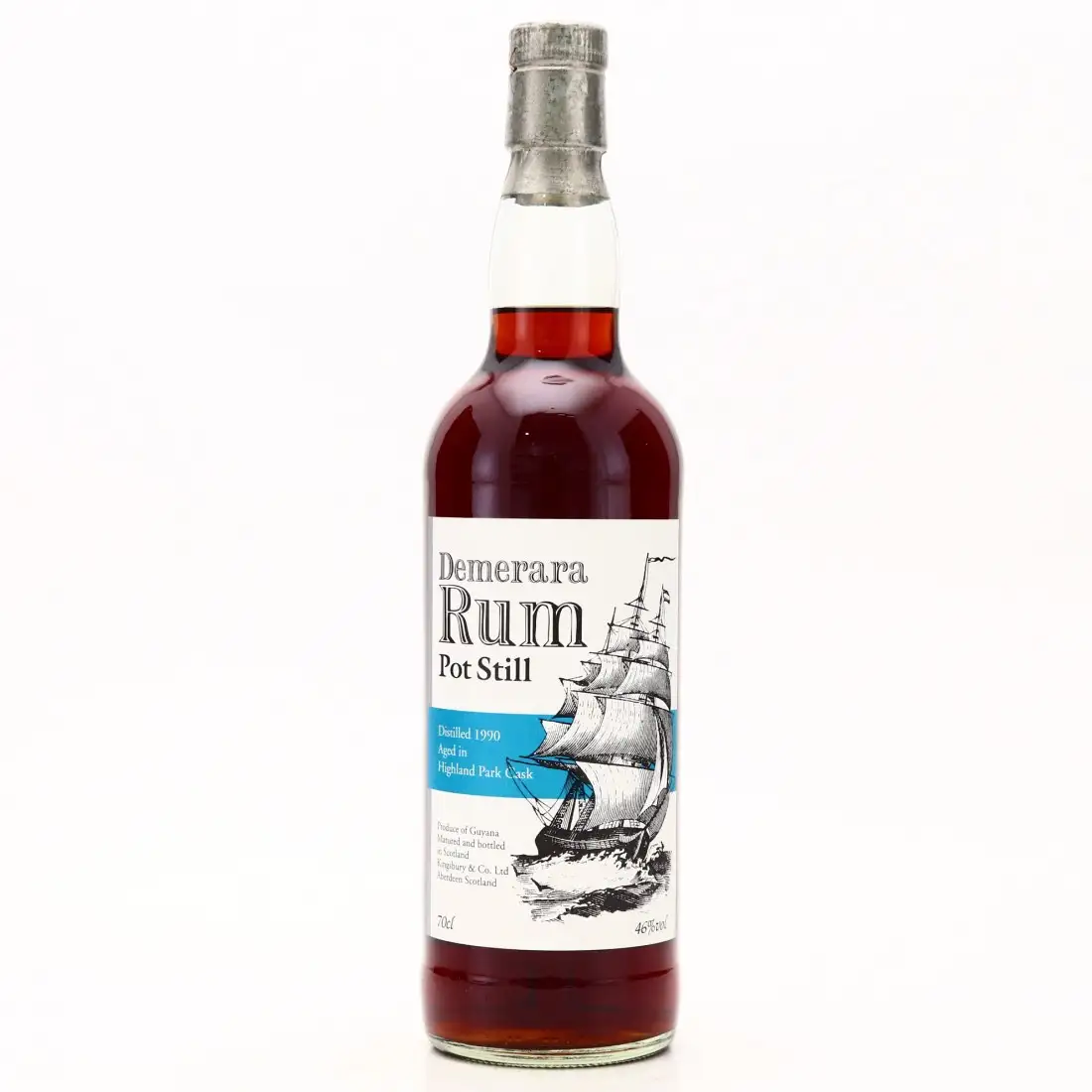 Kingsbury Diamond Demerara Rum Pot Still (Highland Park Cask) 1990