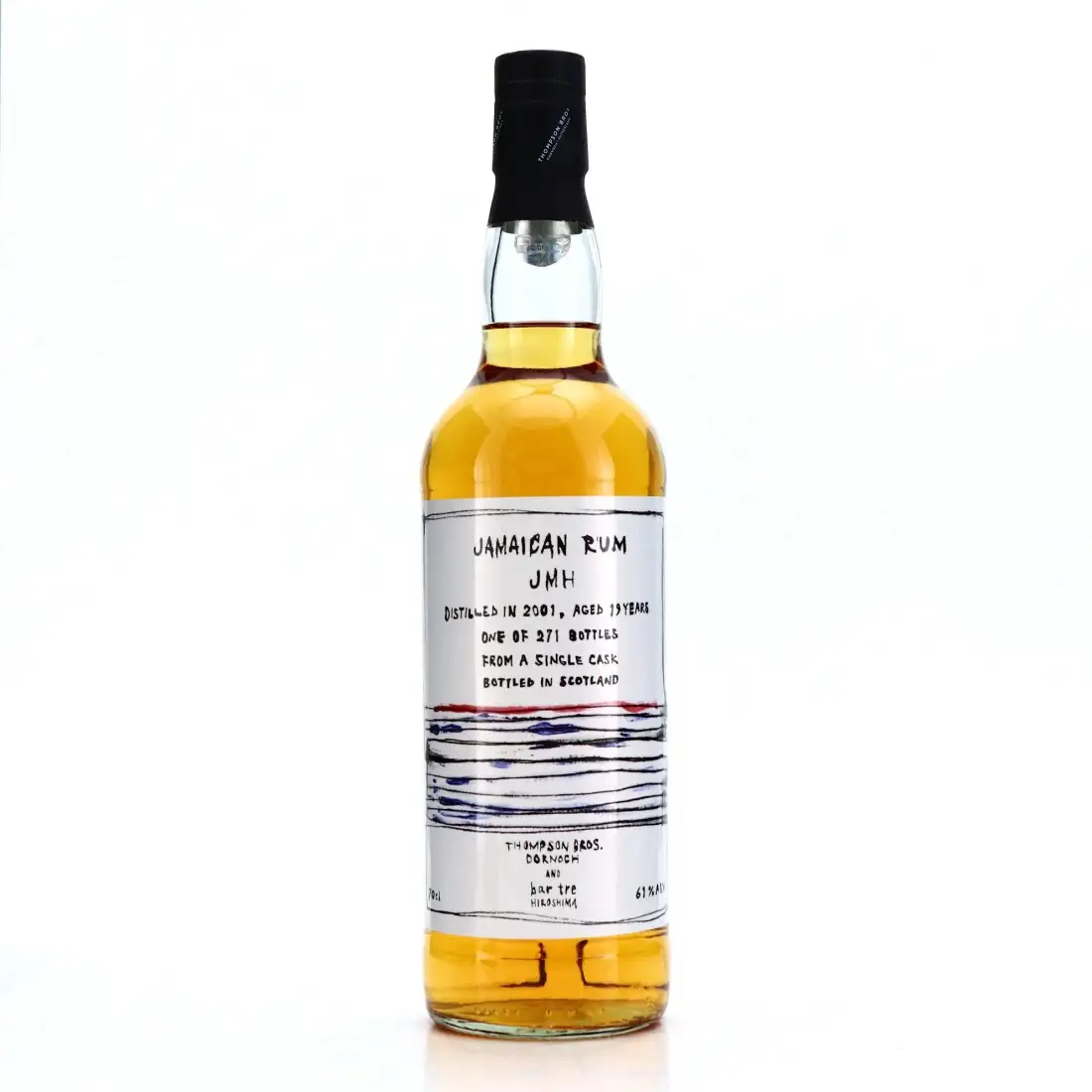 Thompson Bros. Hampden Jamaican Rum JMH (Bar Tre) <>H 2001