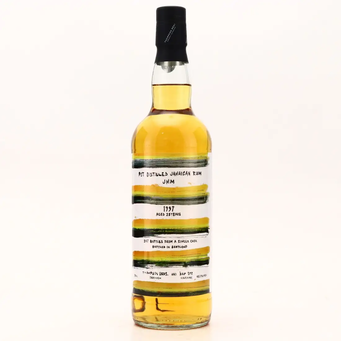 Thompson Bros. Clarendon Pot Distilled Jamaican Rum (Bar Tre) JMM 1997