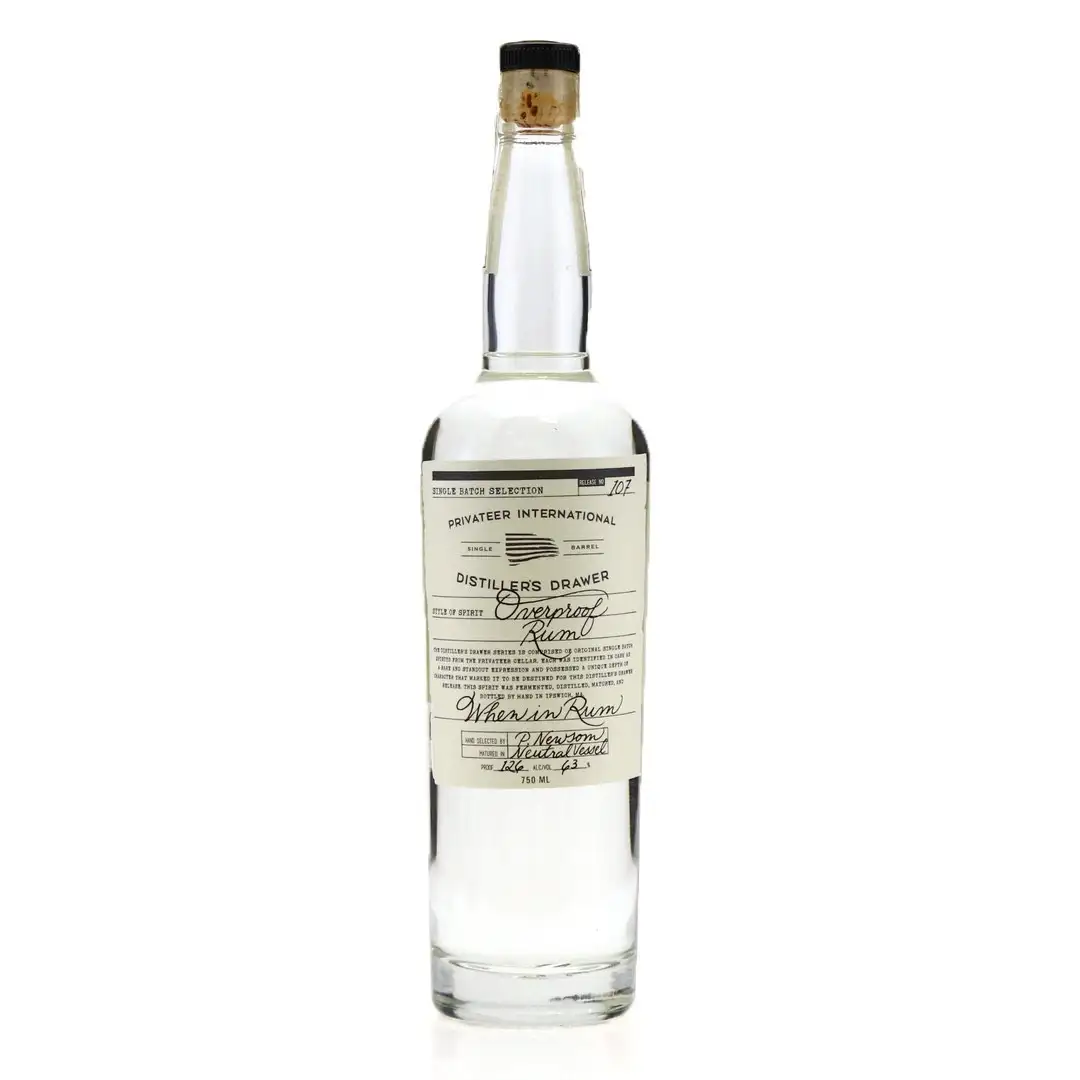 Privateer Distiller's Drawer #107 Overproof 'When in Rum'
