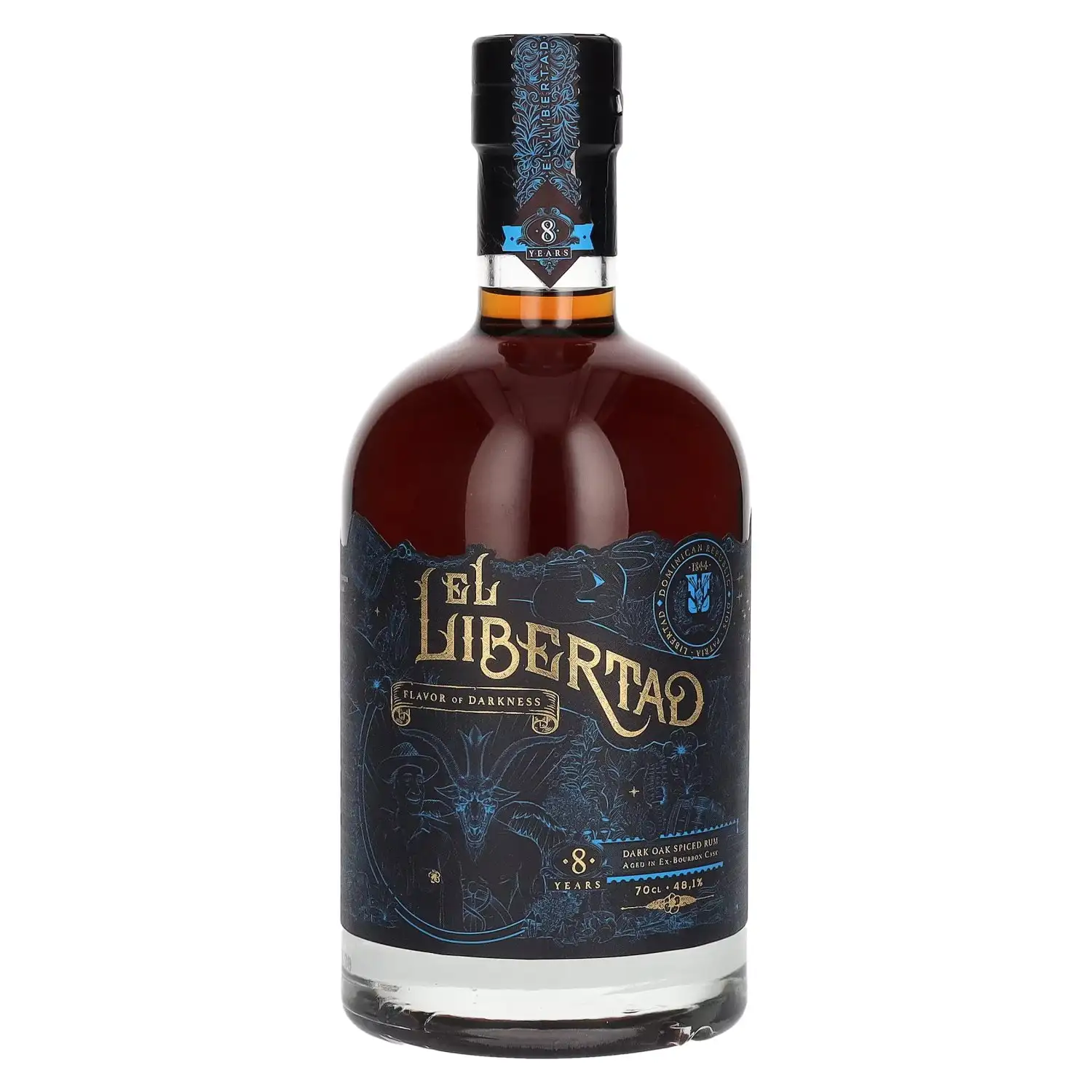 Secret Arts of Spirits El Libertad Spiced Rum Dark Oak