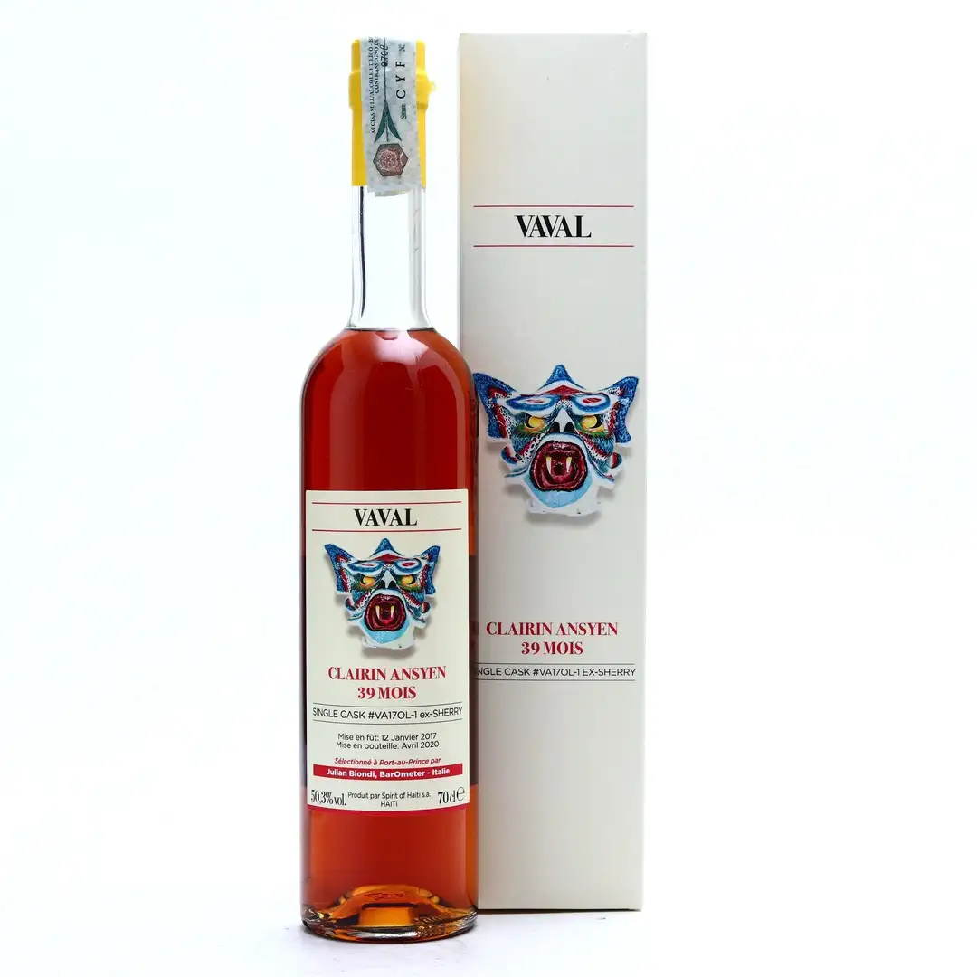 Velier Arawaks Clairin Ansyen Vaval 39 Mois Julian Biondi (ex-sherry) 2017