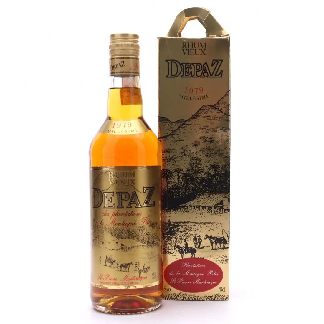 Depaz Rhum Vieux Millesime 1979